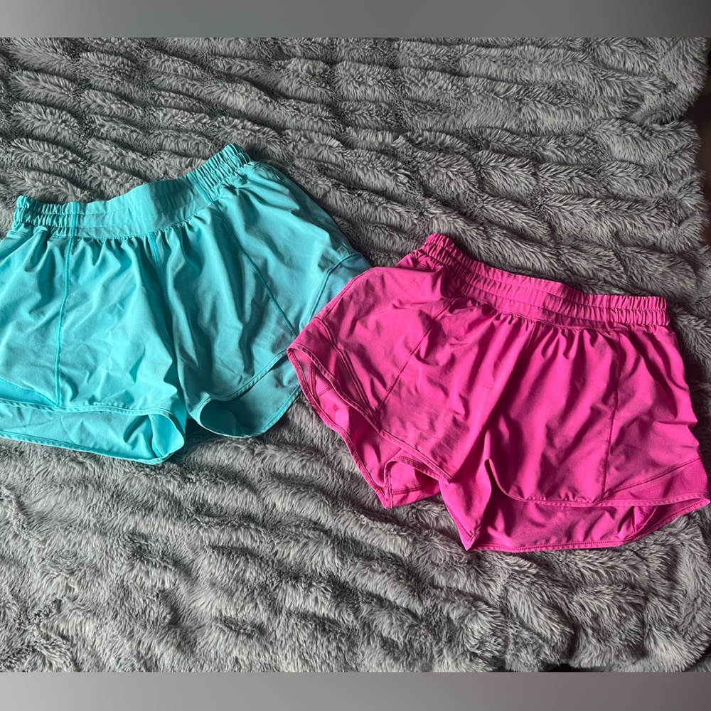 Lululemon Hotty Hot Low-rise 4” Shorts Bundle -Size 6